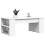 Mesa de centro madera de ingeniería blanco 102x55x42 cm en Mesas de centro | Comprar online en Foru.es