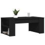 Mesa de centro madera de ingeniería negra 102x55x42 cm en Mesas de centro | Comprar online en Foru.es