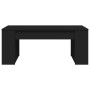 Mesa de centro madera de ingeniería negra 102x55x42 cm en Mesas de centro | Comprar online en Foru.es