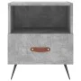 Bedside table 2 units in gray concrete engineered wood 40x35x47.5cm by vidaXL, Nightstands - Ref: Foro24-827381, Price: 72,16...
