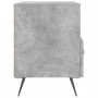 Bedside table 2 units in gray concrete engineered wood 40x35x47.5cm by vidaXL, Nightstands - Ref: Foro24-827381, Price: 72,16...