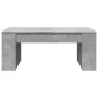 Mesa de centro madera de ingeniería gris hormigón 102x55x42 cm en Mesas de centro | Comprar online en Foru.es