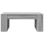 Mesa de centro madera de ingeniería gris Sonoma 102x55x42 cm en Mesas de centro | Comprar online en Foru.es