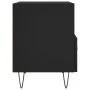 Nightstands 2 pcs black engineered wood 40x35x47.5 cm by vidaXL, Nightstands - Ref: Foro24-827423, Price: 52,50 €, Discount: %