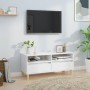 Mueble para TV madera contrachapada blanco 100x34,5x44,5 cm en Muebles TV | Comprar online en Foru.es