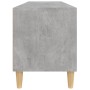 Mueble de TV madera contrachapada gris hormigón 100x34,5x44,5cm en Muebles TV | Comprar online en Foru.es