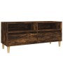 Mueble de TV madera contrachapada roble ahumado 100x34,5x44,5cm en Muebles TV | Comprar online en Foru.es