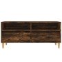 Mueble de TV madera contrachapada roble ahumado 100x34,5x44,5cm en Muebles TV | Comprar online en Foru.es