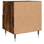 Mesita de noche madera ingeniería roble ahumado 40x35x47,5 cm de vidaXL, Mesitas de noche - Ref: Foro24-827398, Precio: 41,50...