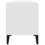 Mueble para TV madera contrachapada blanco 100x34,5x44,5 cm en Muebles TV | Comprar online en Foru.es