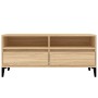 Mueble de TV madera contrachapada roble Sonoma 100x34,5x44,5 cm en Muebles TV | Comprar online en Foru.es