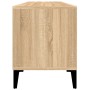 Mueble de TV madera contrachapada roble Sonoma 100x34,5x44,5 cm en Muebles TV | Comprar online en Foru.es
