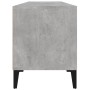 Mueble de TV madera contrachapada gris hormigón 100x34,5x44,5cm en Muebles TV | Comprar online en Foru.es