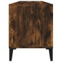 Mueble de TV madera contrachapada roble ahumado 100x34,5x44,5cm en Muebles TV | Comprar online en Foru.es