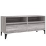 Mueble de TV madera contrachapada gris Sonoma 100x34,5x44,5 cm en Muebles TV | Comprar online en Foru.es