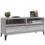 Mueble de TV madera contrachapada gris Sonoma 100x34,5x44,5 cm en Muebles TV | Comprar online en Foru.es
