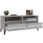 Mueble de TV madera contrachapada gris Sonoma 100x34,5x44,5 cm en Muebles TV | Comprar online en Foru.es