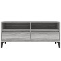 Mueble de TV madera contrachapada gris Sonoma 100x34,5x44,5 cm en Muebles TV | Comprar online en Foru.es