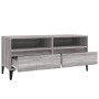 Mueble de TV madera contrachapada gris Sonoma 100x34,5x44,5 cm en Muebles TV | Comprar online en Foru.es