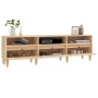 Mueble de TV madera contrachapada roble Sonoma 150x30x44,5 cm en Muebles TV | Comprar online en Foru.es
