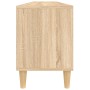 Mueble de TV madera contrachapada roble Sonoma 150x30x44,5 cm en Muebles TV | Comprar online en Foru.es