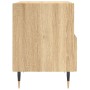 Mesita noche 2 uds madera ingeniería roble Sonoma 40x35x47,5 cm de vidaXL, Mesitas de noche - Ref: Foro24-827395, Precio: 71,...