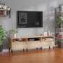 Mueble de TV madera contrachapada roble Sonoma 150x30x44,5 cm en Muebles TV | Comprar online en Foru.es
