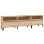 Mueble de TV madera contrachapada roble Sonoma 150x30x44,5 cm en Muebles TV | Comprar online en Foru.es