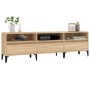Mueble de TV madera contrachapada roble Sonoma 150x30x44,5 cm en Muebles TV | Comprar online en Foru.es