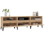 Mueble de TV madera contrachapada roble Sonoma 150x30x44,5 cm en Muebles TV | Comprar online en Foru.es