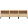 Mueble de TV madera contrachapada roble Sonoma 150x30x44,5 cm en Muebles TV | Comprar online en Foru.es
