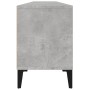 Mueble de TV madera contrachapada gris hormigón 150x30x44,5 cm en Muebles TV | Comprar online en Foru.es