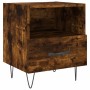 Mesita noche 2 uds madera ingeniería roble ahumado 40x35x47,5cm de vidaXL, Mesitas de noche - Ref: Foro24-827431, Precio: 51,...