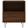 Mesita noche 2 uds madera ingeniería marrón roble 40x35x47,5 cm de vidaXL, Mesitas de noche - Ref: Foro24-827435, Precio: 49,...