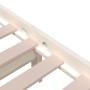 Estructura de cama madera maciza blanco 90x200 cm de vidaXL, Camas y somieres - Ref: Foro24-814870, Precio: 78,42 €, Descuent...