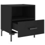Mesitas de noche 2 uds madera ingeniería negro 40x35x47,5 cm de vidaXL, Mesitas de noche - Ref: Foro24-827439, Precio: 67,65 ...