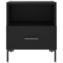 Mesitas de noche 2 uds madera ingeniería negro 40x35x47,5 cm de vidaXL, Mesitas de noche - Ref: Foro24-827439, Precio: 67,65 ...