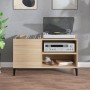 Mueble discos madera contrachapada roble sonoma 84,5x38x48 cm en Armarios y almacenamiento | Comprar online en Foru.es