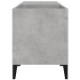 Mueble discos madera contrachapada gris hormigón 84,5x38x48 cm en Armarios y almacenamiento | Comprar online en Foru.es