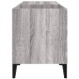 Mueble discos madera contrachapada gris sonoma 84,5x38x48 cm en Armarios y almacenamiento | Comprar online en Foru.es