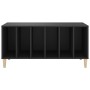Mueble para discos madera contrachapada negro 100x38x48 cm en Armarios y almacenamiento | Comprar online en Foru.es