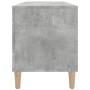 Mueble discos madera contrachapada gris hormigón 100x38x48 cm en Armarios y almacenamiento | Comprar online en Foru.es