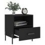 Mesitas de noche 2 uds madera ingeniería negro 40x35x47,5 cm de vidaXL, Mesitas de noche - Ref: Foro24-827455, Precio: 86,08 ...