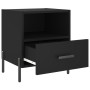 Mesitas de noche 2 uds madera ingeniería negro 40x35x47,5 cm de vidaXL, Mesitas de noche - Ref: Foro24-827455, Precio: 86,08 ...