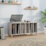 Mueble para discos madera contrachapada gris Sonoma 100x38x48cm en Armarios y almacenamiento | Comprar online en Foru.es