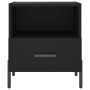 Mesitas de noche 2 uds madera ingeniería negro 40x35x47,5 cm de vidaXL, Mesitas de noche - Ref: Foro24-827455, Precio: 86,08 ...
