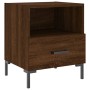 Mesita noche 2 uds madera ingeniería marrón roble 40x35x47,5 cm de vidaXL, Mesitas de noche - Ref: Foro24-827451, Precio: 58,...