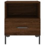 Mesita noche 2 uds madera ingeniería marrón roble 40x35x47,5 cm de vidaXL, Mesitas de noche - Ref: Foro24-827451, Precio: 58,...