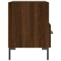 Mesita noche 2 uds madera ingeniería marrón roble 40x35x47,5 cm de vidaXL, Mesitas de noche - Ref: Foro24-827451, Precio: 58,...