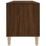 Mueble discos madera contrachapada roble marrón 100x38x48 cm en Armarios y almacenamiento | Comprar online en Foru.es